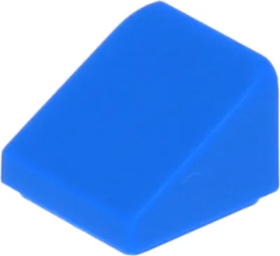 Produktbild von Lego® 1x1 Schrägstein 30° x 1 x 1 x 2/3 54200 - 10 Stück Blau