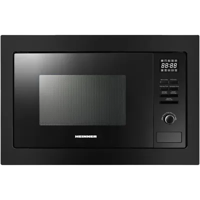 Obrázok produktu pre Heinner HMW-MDBI25GDBK Vstavaná mikrovlnná rúra 25 l, 900 W, gril 1000 W,  rozmrazovanie, čierna