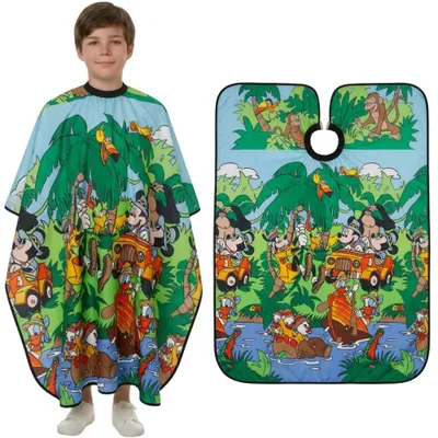 Produktbild von Kinder Haarschnittumhang für Friseur- und Barbersalons 100x140 cm