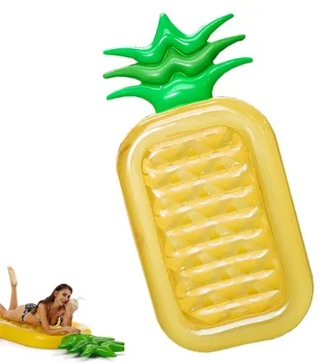 Produktbild von Aufblasbare Luftmatratze für Pool & Strand – Wasserbett für Erwachsene & Kinder, Schwimmbett 180x90 cm, Ideal für Sommerpartys