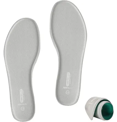 Immagine prodotto di Solette in memory foam, grigie, per donna e uomo, taglia EU 43
