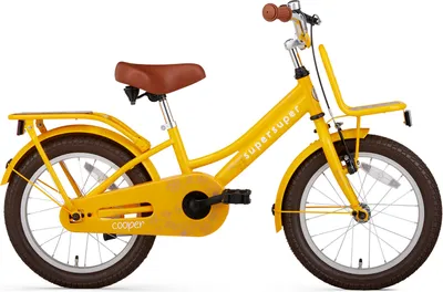 Produktbild von SuperSuper Cooper Bamboo Kinderfahrrad - 16 Zoll - Gelb