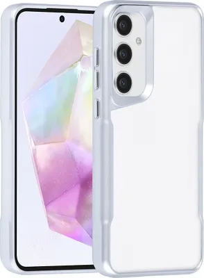 Immagine prodotto di Custodia posteriore TUNIQ per Galaxy A35 - Silicone - Argento