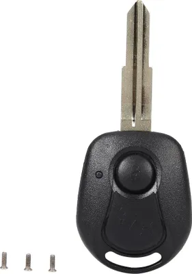 Image de Remote Key Case, Case Cover, noir pour voiture Ssangyong Actyon Kyron Rexton