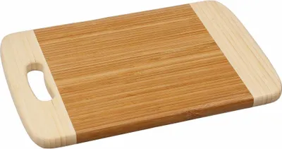 Immagine prodotto di 5five Simply Smart Schneidebrett mit Tragegriff, Bambus, Braun, 30 x 20 cm, 120055