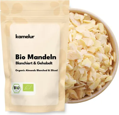 Produktbild von Kamelur® Bio Mandeln gehobelt 100 g