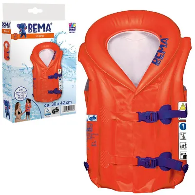 Obrázek produktu pro Nafukovací záchranná vesta BEMA® 15-30 kg 18028