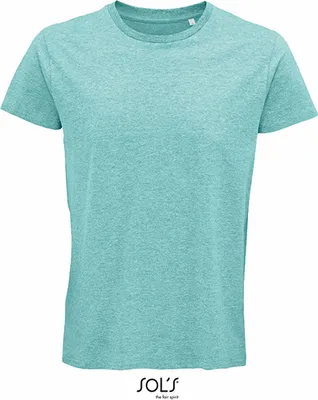 Produktbild von SOLs 03582 | Herren Shirt, Crusader Men T-Shirt, Jersey 150 - Farbe: Heather Light Green - Größe: XL