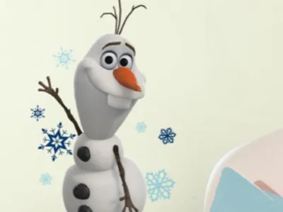 Immagine prodotto di Disney - Frozen / La Regina dei Ghiacci tatuaggio a parete - 25 elementi 'Olaf