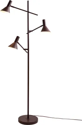 Produktbild von it's about RoMi - Stehleuchte Izmir - Rot - 59x42x171cm für Wohnzimmer, Schlafzimmer