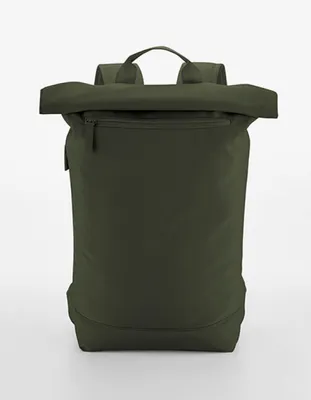 Produktbild von BagBase BG871 | Simplicity Roll-Top Backpack Lite Rucksack - Farbe: Pine Green - Größe: 43 x 34 x 11 cm