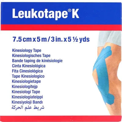 Obrázok produktu pre Leukotape K 7,5 cm blau 1 St