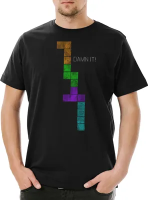 Produktbild von Urban Backwoods Damn It!, Herren T-Shirt, Farbe: Schwarz, Größe: 3XL