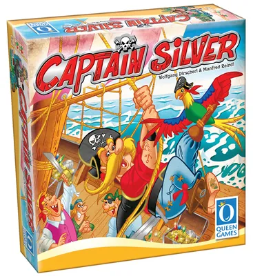 Produktbild von Queen Games CAPT.SILVER KSDJ17 NOMINIERT