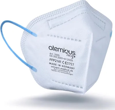 Produktbild von atemious PRO5+ medical FFP2 Maske: er Schutz aus Deutschland