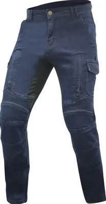Produktbild von Trilobite Acid Scrambler Motorradjeans, dunkelblau, 32/32