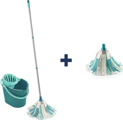 Produktbild von Leifheit Set Power Mop 3in1 + gratis Ersatzkopf (052135)
