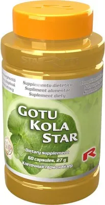 Produktbild von Gotu Kola Star, 60 cps