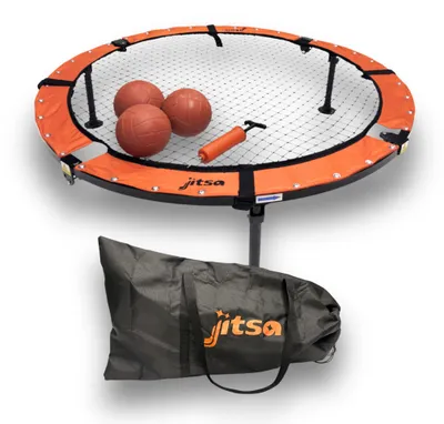 Produktbild von JITSA Roundnet Spikeball Set aus Metall – Smashball Spielset Mini Volleyball