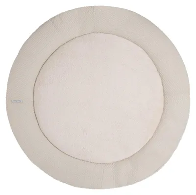 Produktbild von Baby's Only Krabbeldecke rund Sky - Warm Linen - Ø95 cm