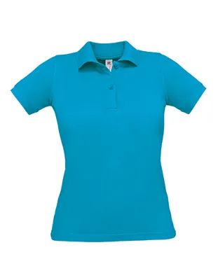 Produktbild von B&C PW455 | Poloshirt Safran Pure / Women - Farbe: Atoll - Größe: XS