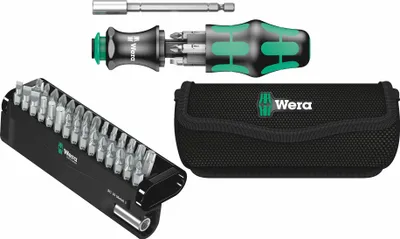 Produktbild von WERA Werkzeug-Set, Kraftform Kompakt 28 + Bit-Check 30 Metal 1, 36-teilig