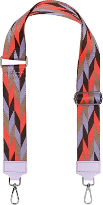 Produktbild von styleBREAKER Breiter Taschen Schulterriemen verstellbar mit Rauten Muster, Wechsel Taschengurt, Handyband, Handykette 02013031
