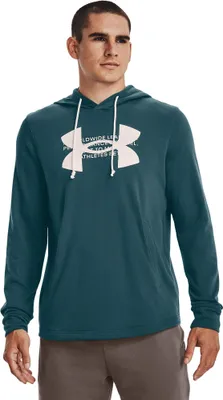 Immagine prodotto di Under Armour UA Rival Terry Logo Hoodie-GRN - S