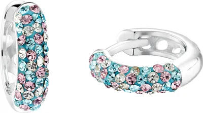 Produktbild von Prinzessin Lillifee 2034001 Mädchen Creolen Silber Blau