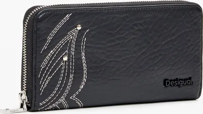 Produktbild von Desigual Damen Geldbörse Goodall Fiona Black : schwarz-00 Farbsortierung: schwarz-00