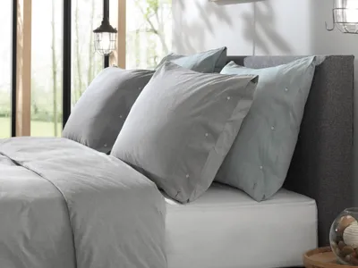 Produktbild von Chambray Bettwäsche 135 Dark Grey