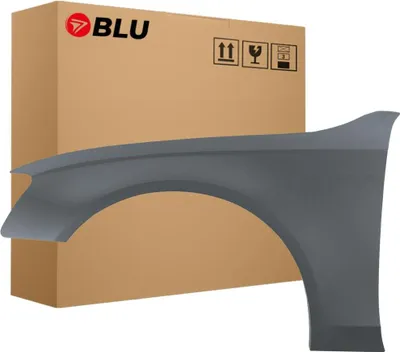Immagine prodotto di BLU Parafango compatibile con Audi A4 B8 S4 LZ7S Sinistra Silber DaytonaGrau | 2007-2011 | Anteriore | Verniciato | Pronto per il montaggio | Zincato