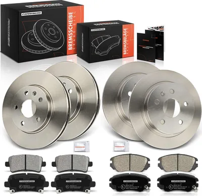 Immagine prodotto di Frankberg 4x dischi freno 8x pastiglie freno asse anteriore asse posteriore per Opel Insignia A Country Tourer Sports