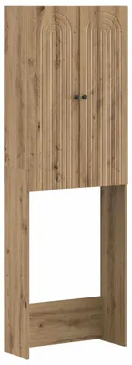 Produktbild von vidaXL Toilettenschrank ALKMAAR Artisan-Eiche 66 x 25,5 x 190 cm