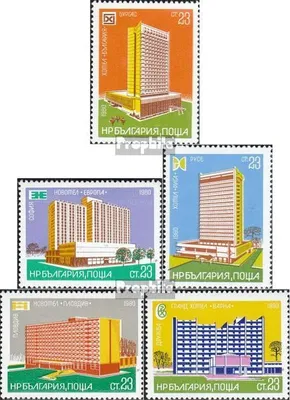 Produktbild von Briefmarken Bulgarien 1980 Mi 2903-2907 (kompl.Ausg.) postfrisch Interhotels