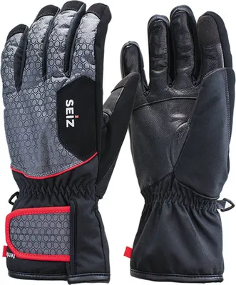 Produktbild von Seiz DSV Tender Skihandschuhe schwarz Grösse 8 Reduziert