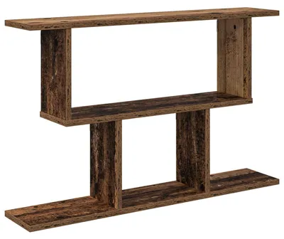 Produktbild von vidaXL Wandregal Altholz 80 x 15 x 50,5 cm Holzwerkstoff