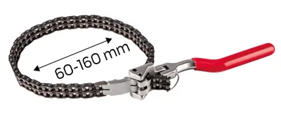 Produktbild von NEO TOOLS Kľúč na olejový filter reťaze Kľúč na olejový filter Ø 60-160 mm CrV oceľ