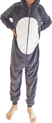 Produktbild von Mädchen Jumpsuit Overall Onesie Schlafanzug in niedlichen Tier Motiven - 291 467 97 606 ; Maus , 116