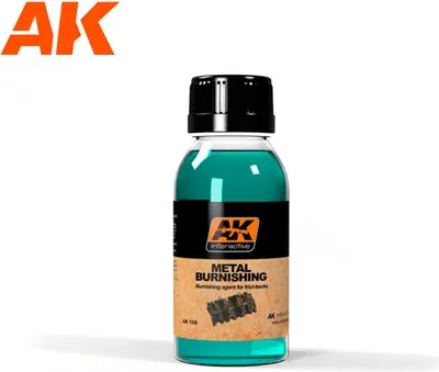 Produktbild von AK Interactive S.L. AK-159 Metal Burnishing Fluid - Kettenfärbemittel ()