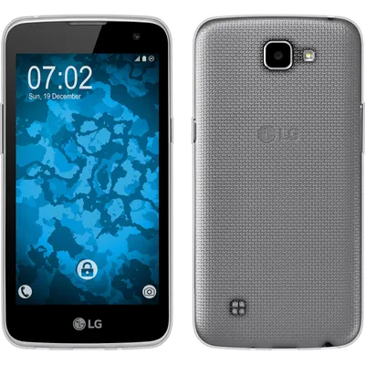 Produktbild von PhoneNatic Case kompatibel mit LG K4 2016 - clear Silikon Hülle Slimcase + 2 Schutzfolien