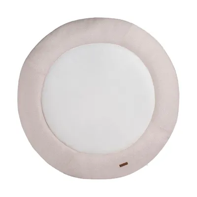 Zdjęcie produktu dla Wkład do kojca Baby's Only Ø90 cm Sparkle gold-ivory melee Sparkle girls Ø90 x 5 cm biały