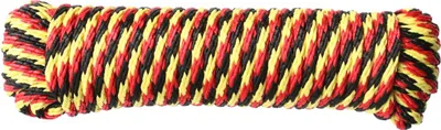Produktbild von TrendLine Seil Ø 6 mm x 15 m schwarz-rot-gelb