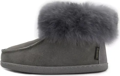 Produktbild von Lammfell Hausschuhe EWA - Schuhgröße: EUR 42 | Farbe: Grau