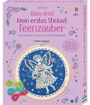 Produktbild von Alles drin! Mein erstes Stickset: Feenzauber