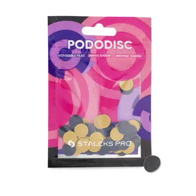 Image de STALEKS PRO PODODISC XS 320 grains Tampons de rechange (50 pièces)