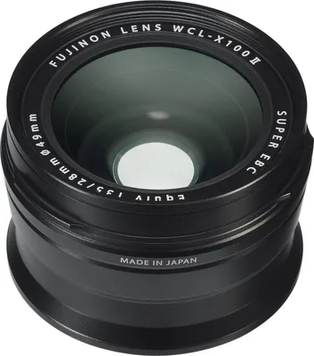 Image de Fujifilm Objectif de Conversion Large WCL-X100 II Noir