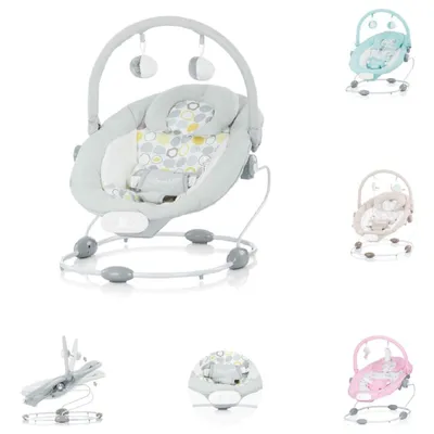Produktbild von CHIPOLINO Vibrierende Säuglingsliege Siesta Grau
