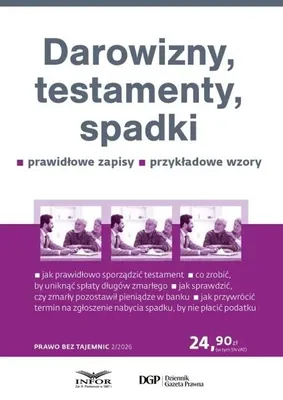 Image de Darowizny, testamenty, spadki - praca zbiorowa