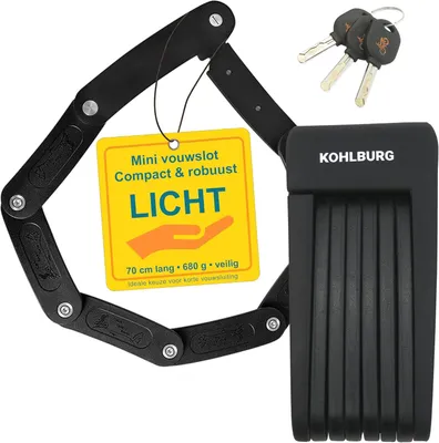 Productafbeelding van Vouwslot licht - 680 gram - 70 cm